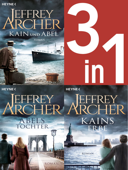 Title details for Jeffrey Archer, Die Kain-Saga 1-3 by Jeffrey Archer - Wait list